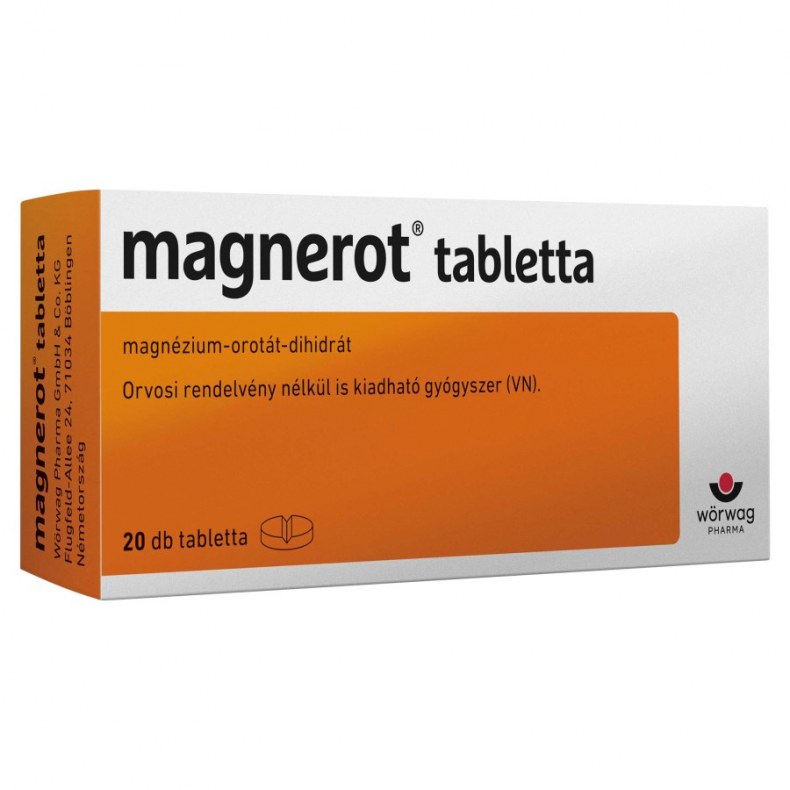 Magnerot Tabletta 20 db