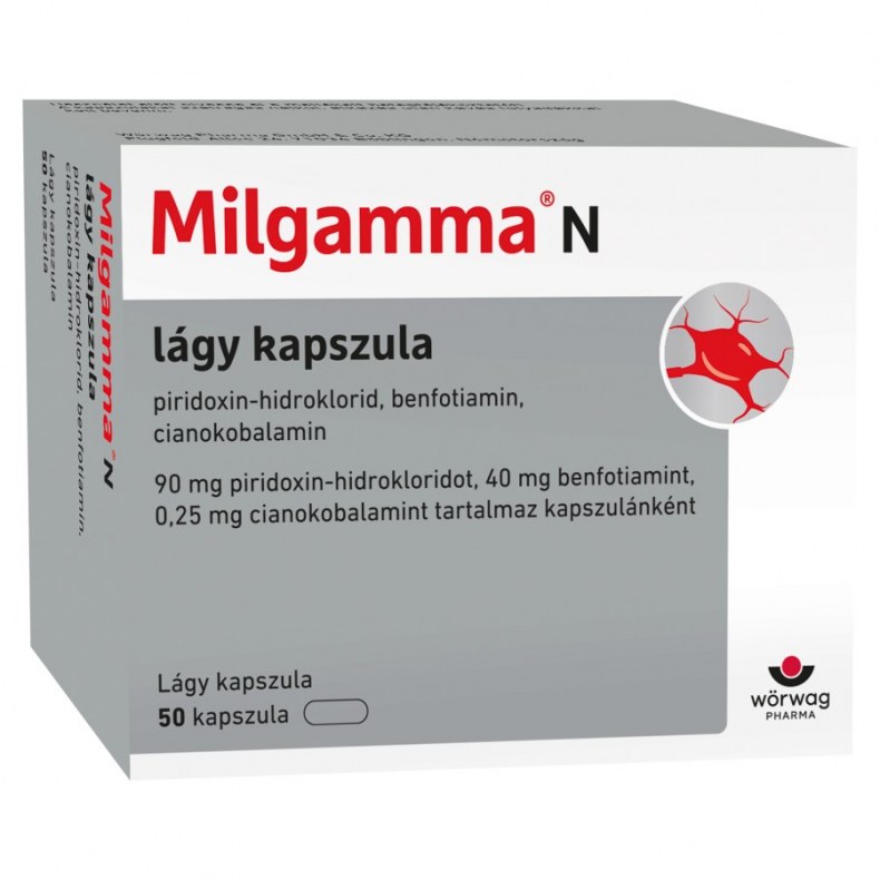 Milgamma N Lágy Kapszula   50 db