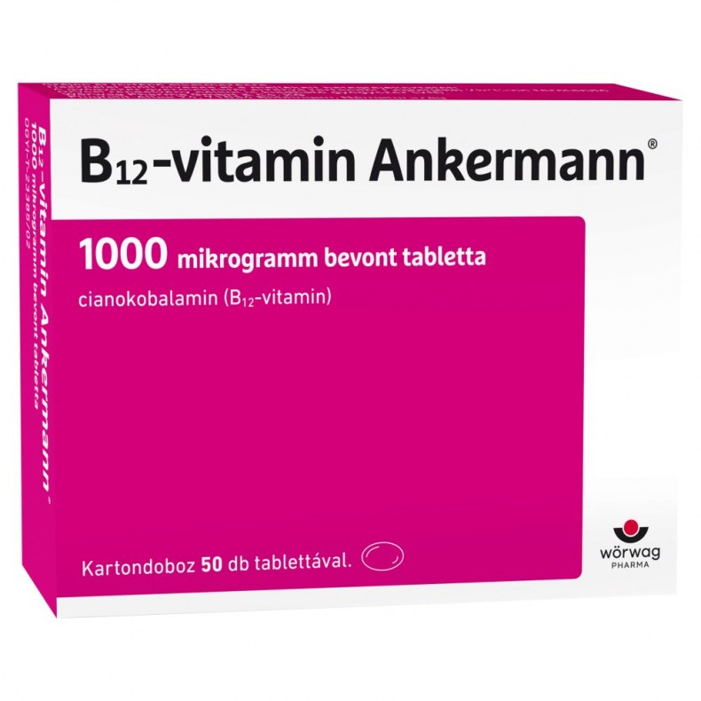 B12-Vitamin Ankermann 1000Mcg Bevont Tabl.  50X