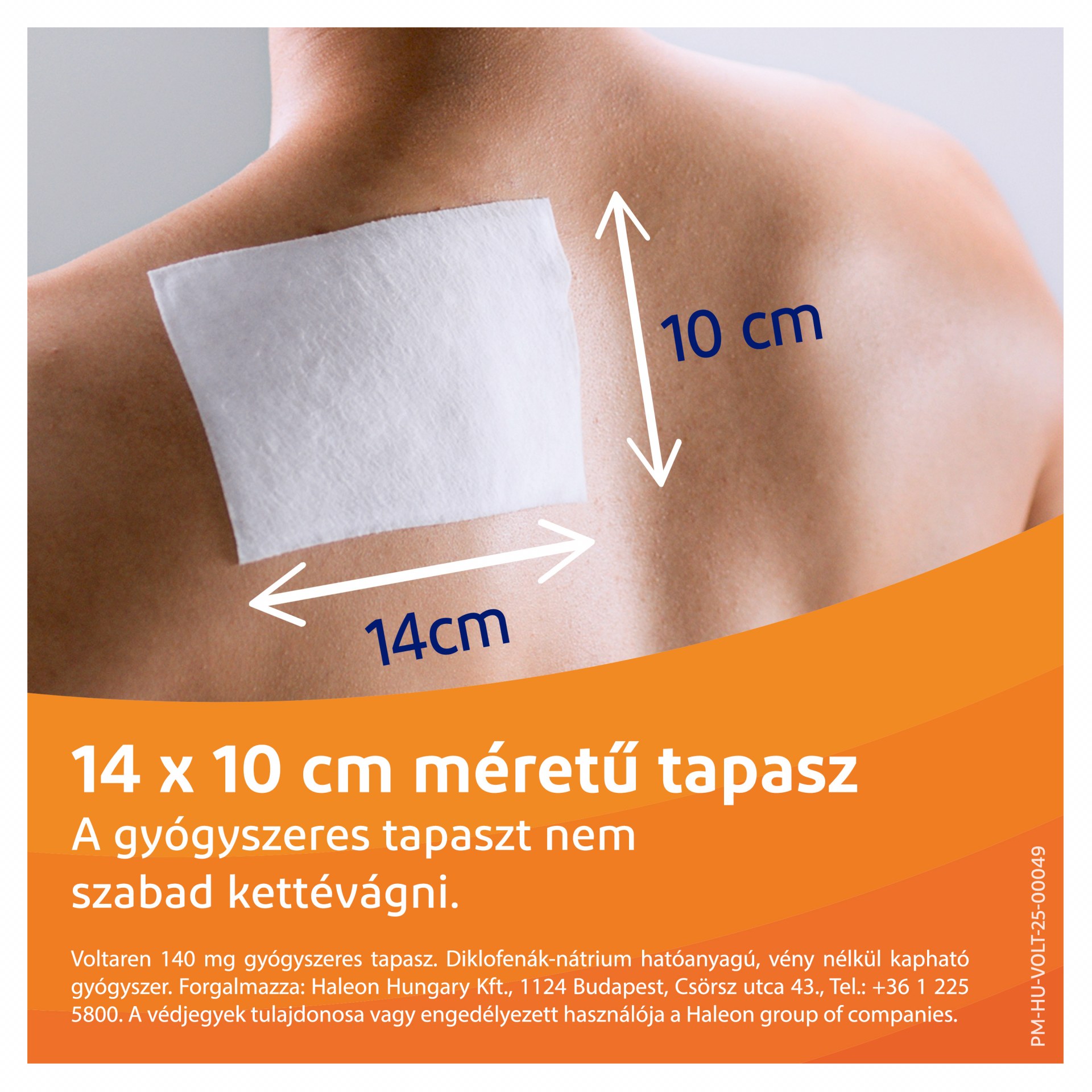 Voltaren ActiGo 140 mg Gyógyszeres Tapasz 5 db - Image 6