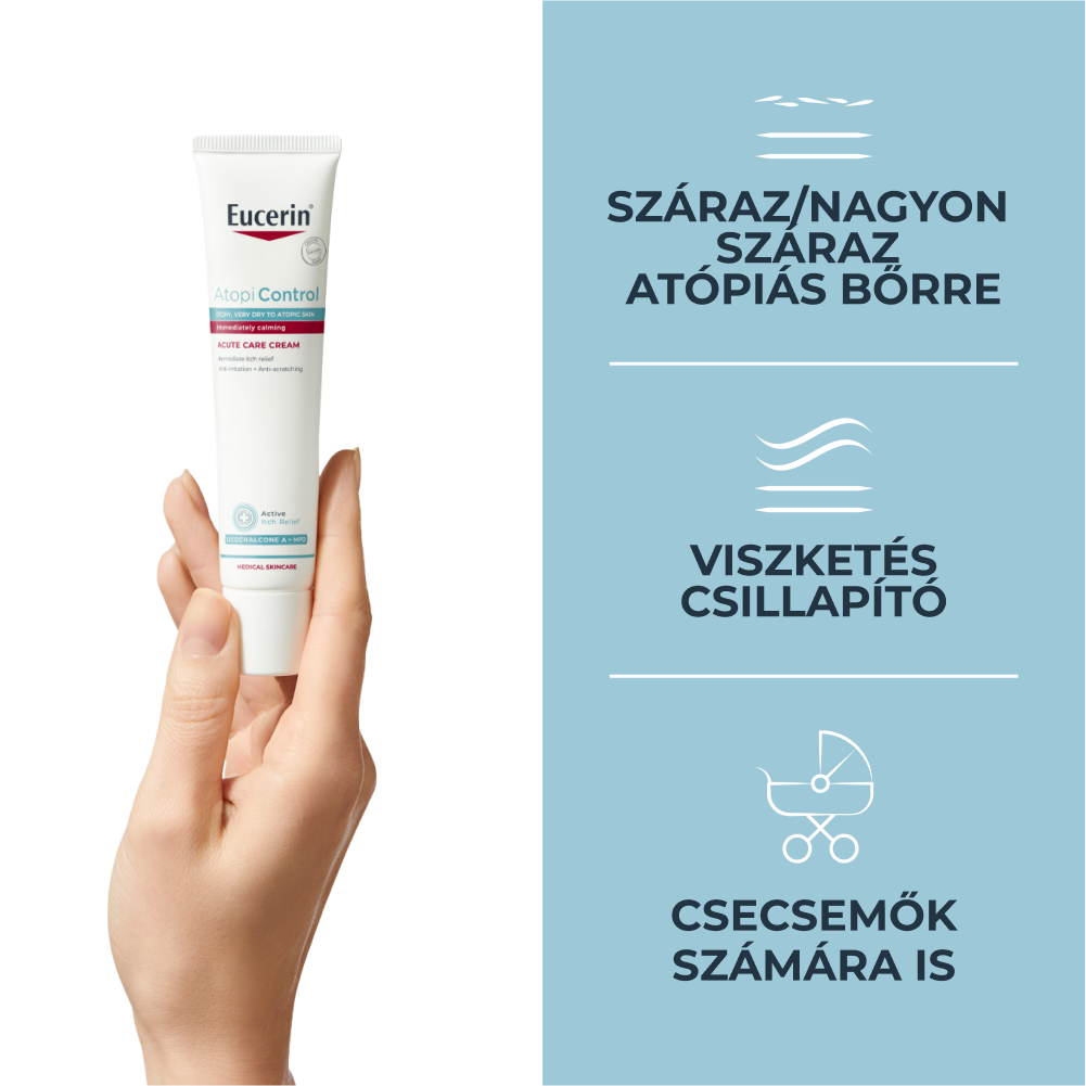 Eucerin AtopiControl SOS akut nyugtató krém 40 ml - Image 6