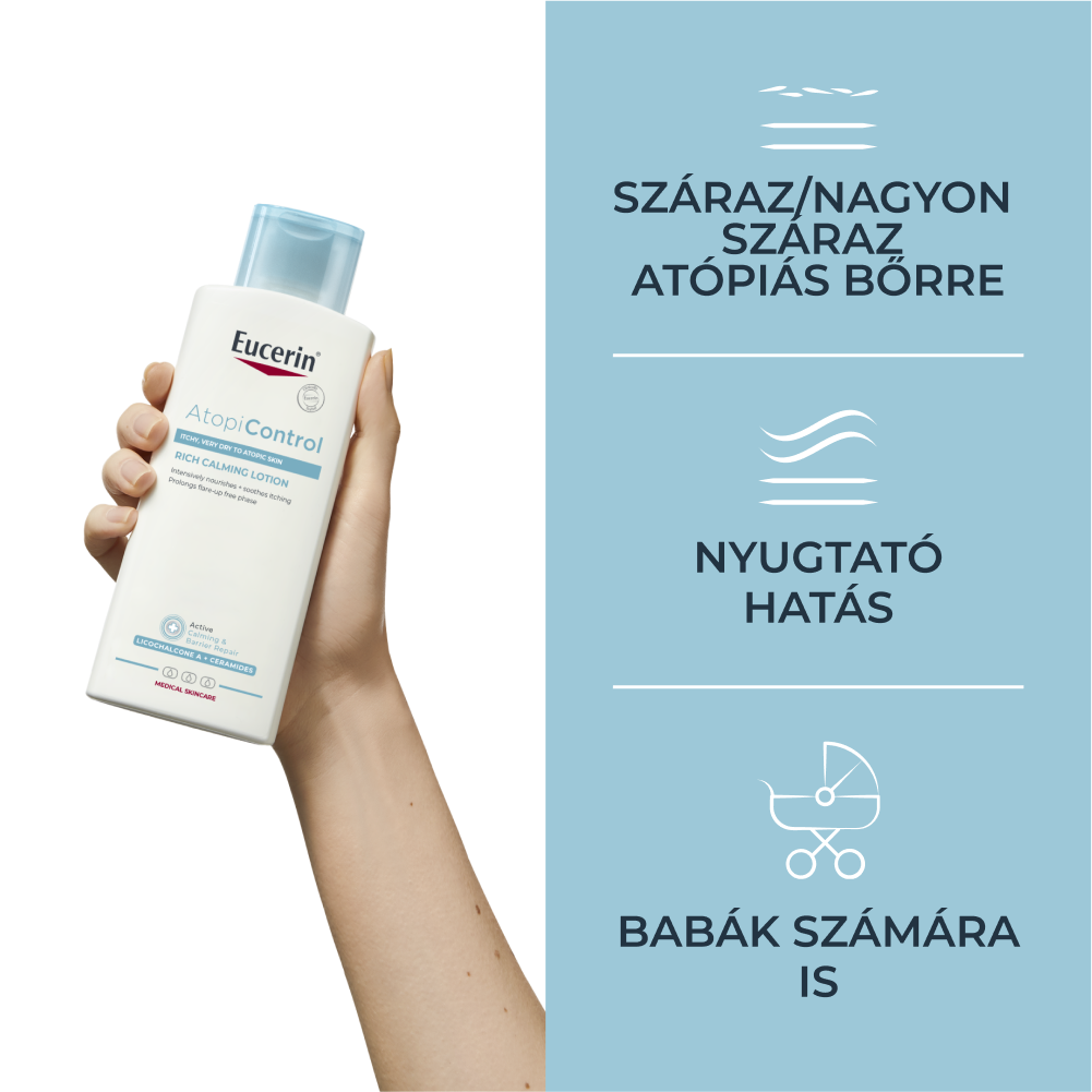 Eucerin AtopiControl testápoló 250 ml - Image 5