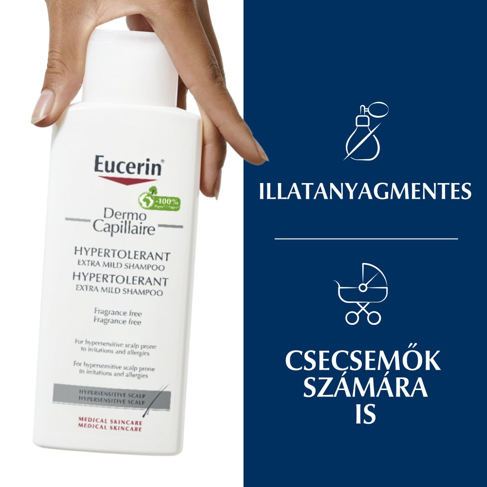 Eucerin DermoCapillaire extra kímélő sampon 250 ml - Image 2
