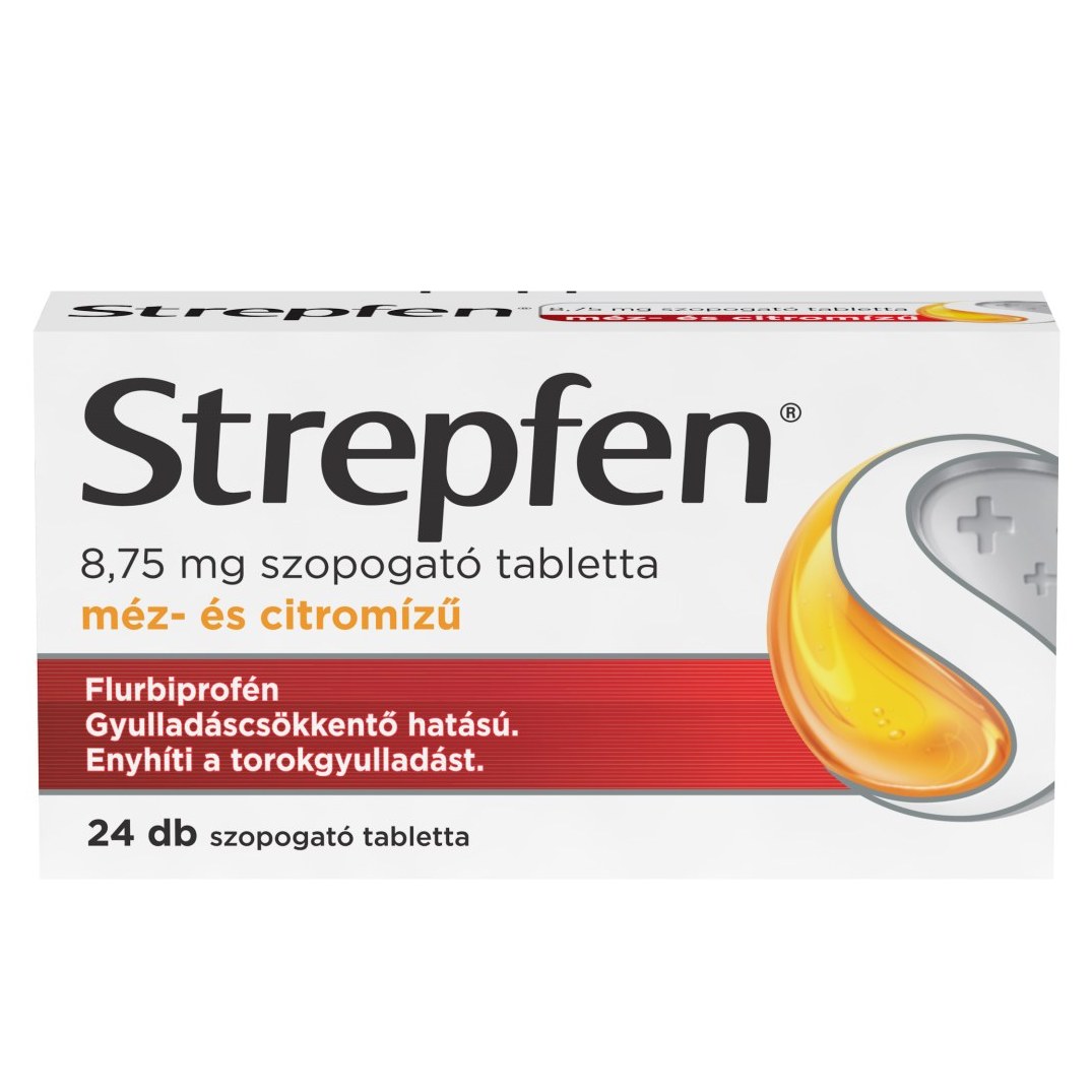 Strepfen méz és citromízű