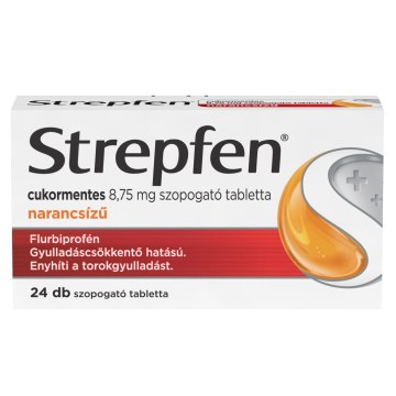 Strepfen narancsízű cukormentes