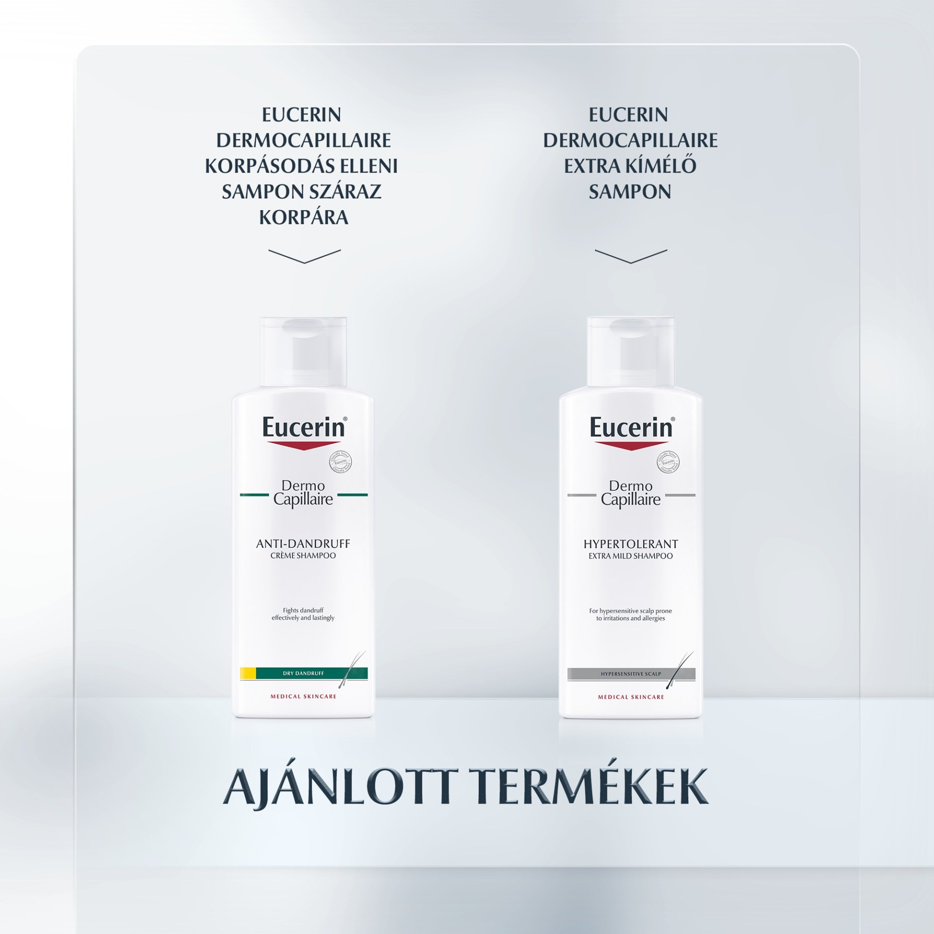 Eucerin Dermocapillaire korpásodás elleni sampon zsíros korpára 250 ml - Image 3