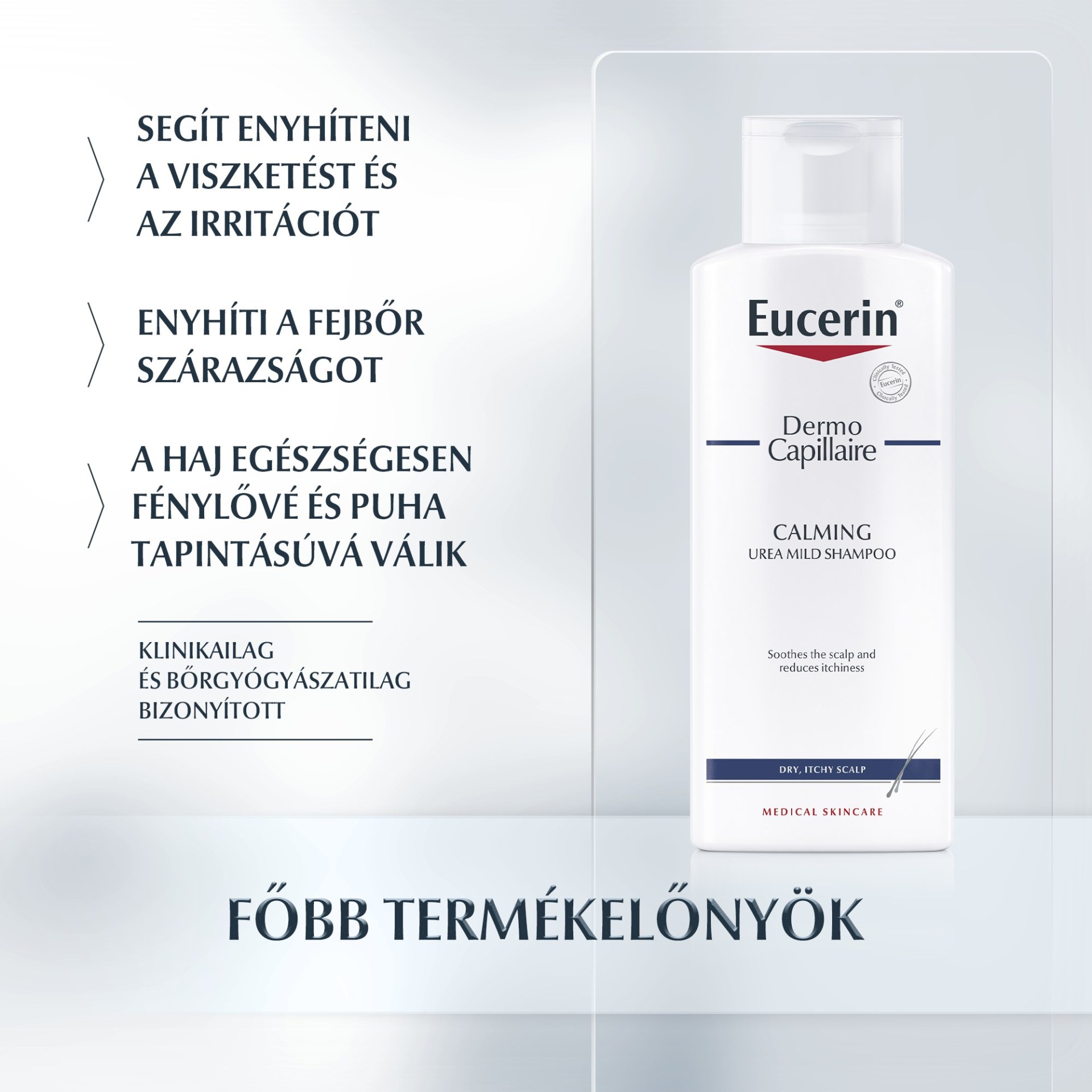 Eucerin DermoCapillaire Urea 5% sampon 250 ml - Image 6