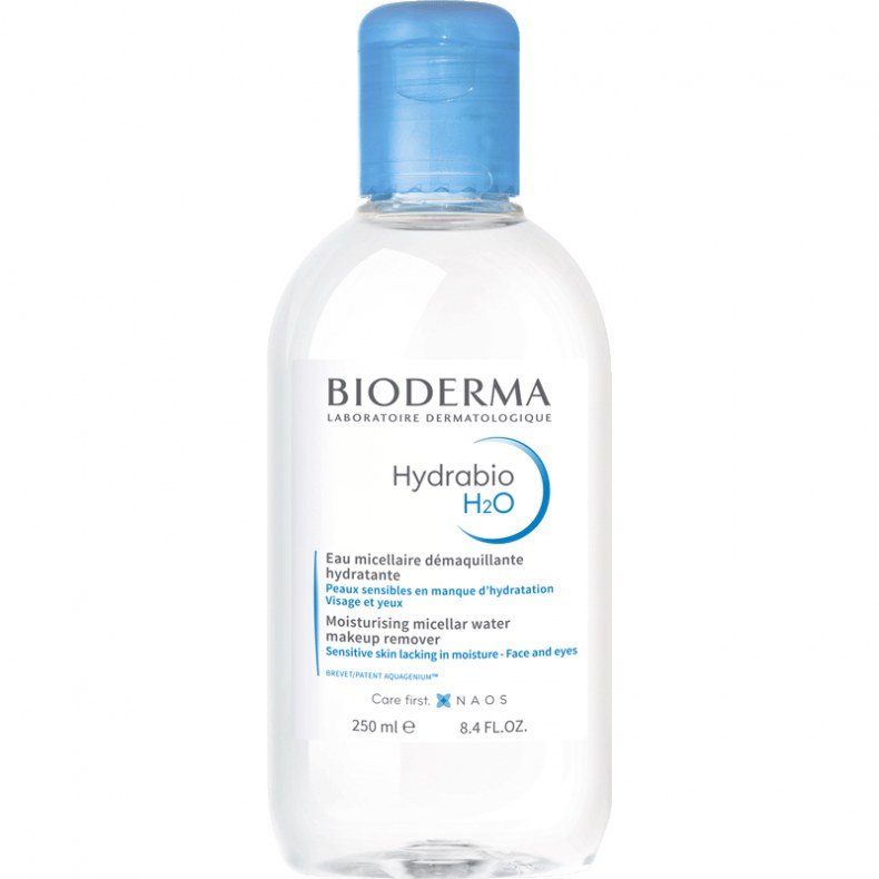 Bioderma Hydrabio H2O arc-és sminklemosó micellás víz 250ml