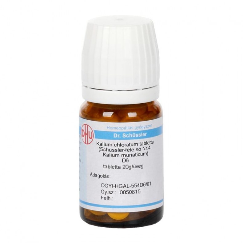 Kalium Chloratum D6 Tabl Schussler 80X