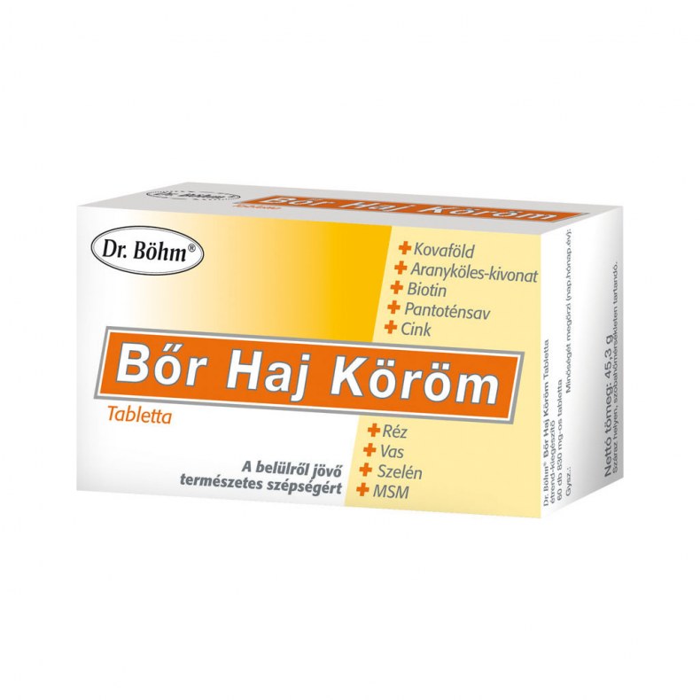 Dr.bohm Bor Haj Korom Tabletta 60X