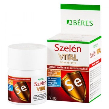 Béres Szelén Vital Filmtabletta 30Db