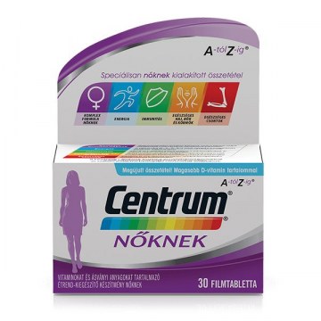 Centrum Nőknek A-Z Filmtabletta 30X