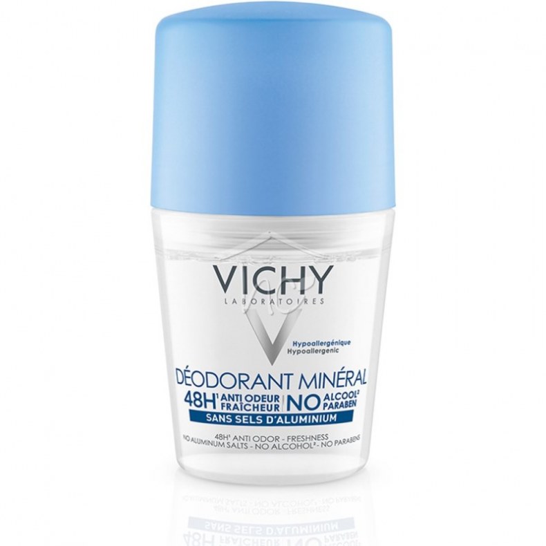 Vichy Deo Minerál Golyós Kék Alu Mentes - 50 Ml