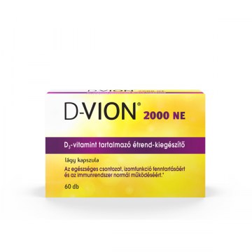 D-Vion D3 2000Ne Kapszula  60X