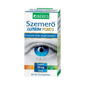 Beres Szemero Lutein Forte Étrendkiegészítő Ftabl. 60X