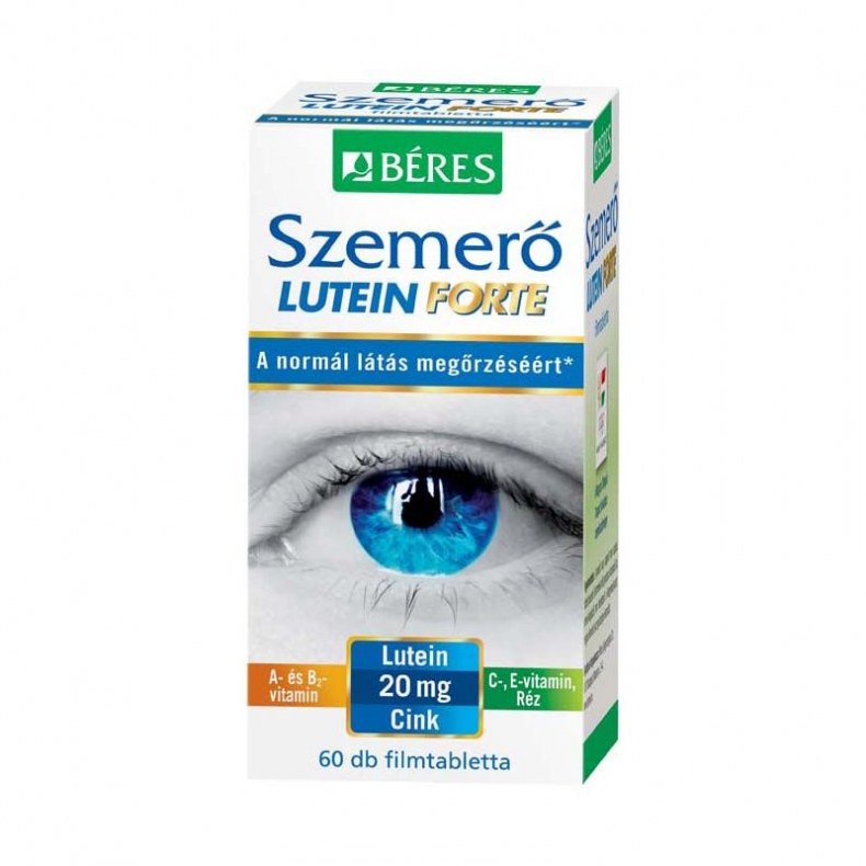 Beres Szemero Lutein Forte Étrendkiegészítő Ftabl. 60X