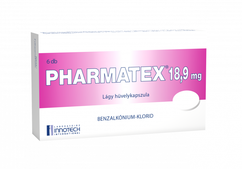 Pharmatex 18,9 mg Lágy Hüvelykapszula 6 db