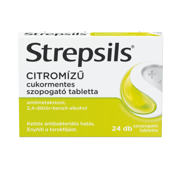 Strepsils Citrom ízű cukormentes