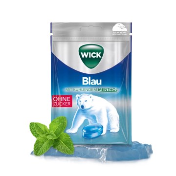 Wick cukormentes torokcukorka mentollal
