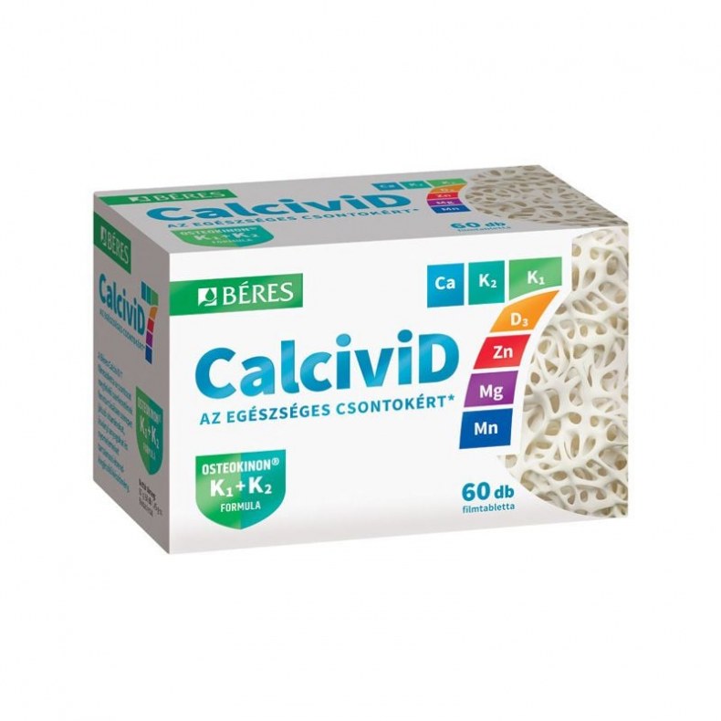 Béres Calcivid 7 Filmtabletta 60X