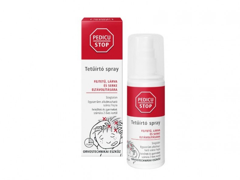 Pedicustop Tetüírtó Spray 75Ml
