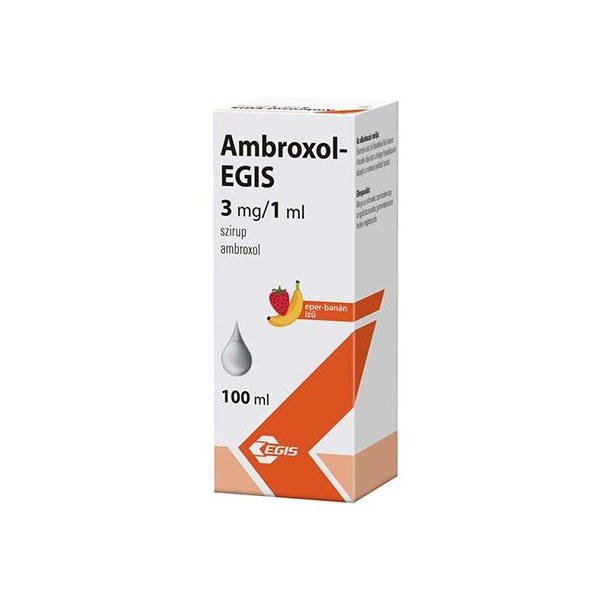 Ambroxol-Egis 3Mg/1Ml Szirup 100 Ml /Halixol/
