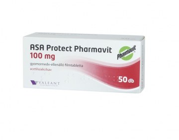 Asa Protect Pharmavit 100Mg Gynedv.ell.ftbl. 50X