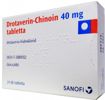 Drotaverin-Chinoin 40 Mg Tabl.  24X