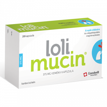 Lolimucin 375Mg Kemeny Kapsz. 20X