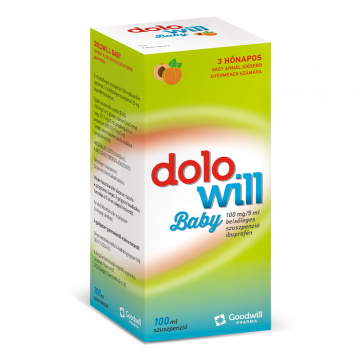 Dolowill Baby 100Mg/5Ml Belsőleges Szuszpenzió 1X100Ml