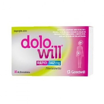 Dolowill Rapid 342Mg Filmtabletta 10X