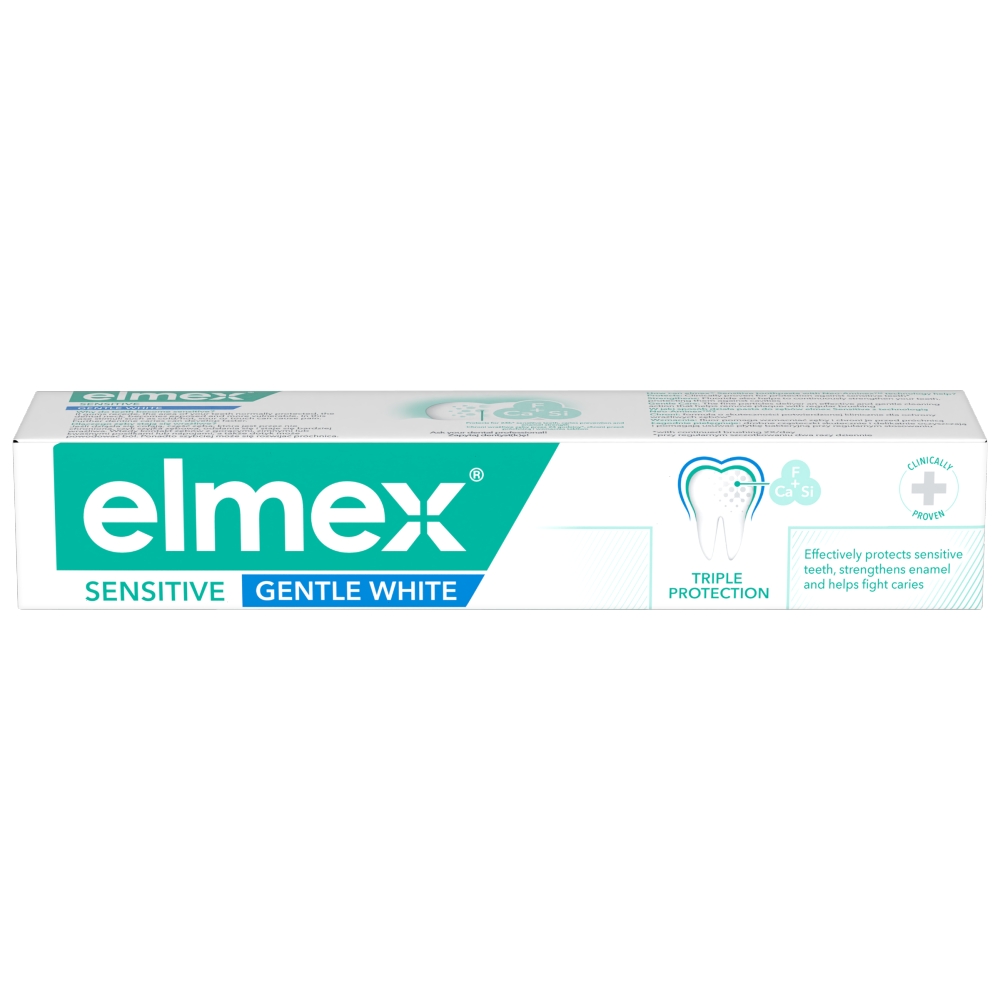 Elmex Sensitiv gentle white Fogkrém 75Ml