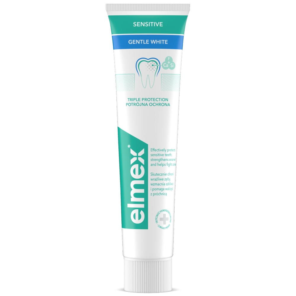 Elmex Sensitiv gentle white Fogkrém 75Ml - Image 2