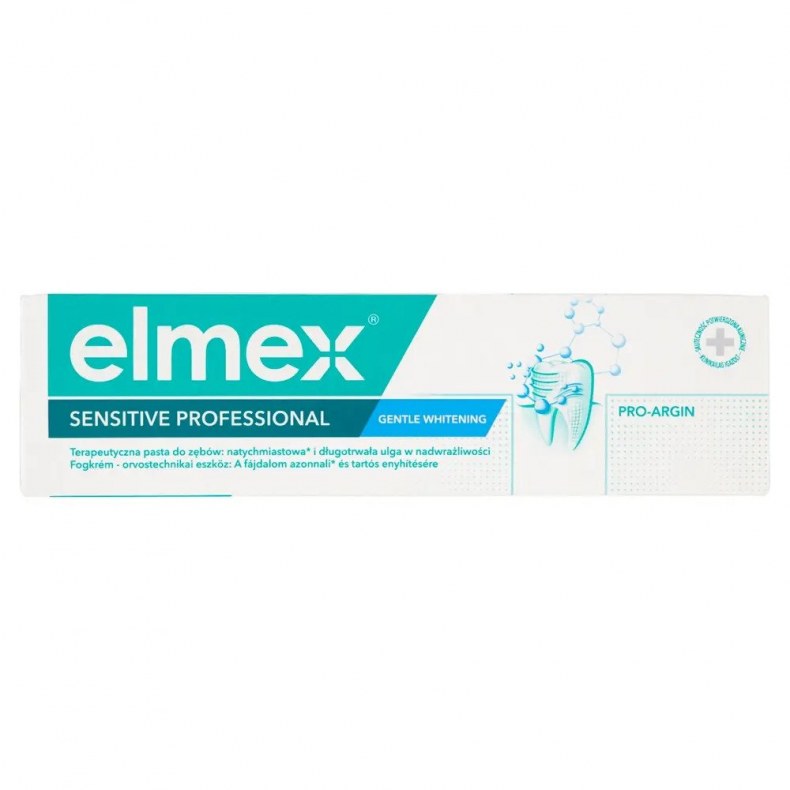 Elmex Sensitiv Prof.gentlewhite Fogkrem 75Ml