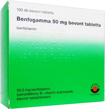 Benfogamma  50Mg Bevont Tbl.  100X