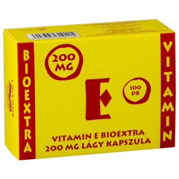 Vitamin E Bioextra 200 Mg Lagy Kapsz. 100X