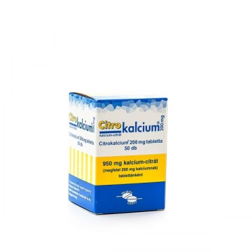 Citrokalcium 200Mg Tabletta  50X
