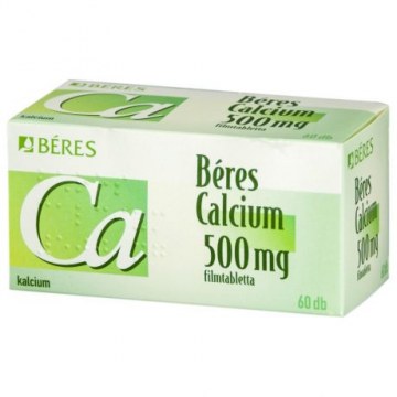 Beres Calcium 500 Mg Filmtabletta 60X