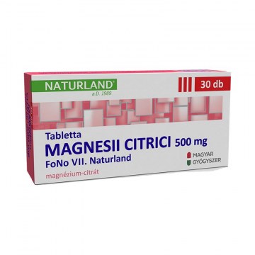 Tabl. Magnesii Citrici 500Mg 30X /Natur/Fono Vii