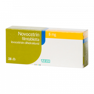 Novocetrin 5 Mg Filmtabletta 28X