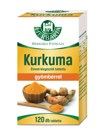 Herbária kurkuma tabletta