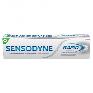 Sensodyne rapid white fogkrém 75ml