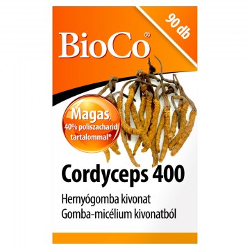 BioCo Cordyceps 400 Hernyógomba Kivonat 90 db