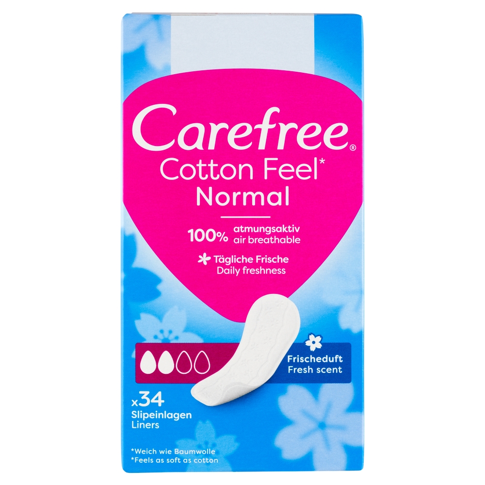 Carefree Cotton Fresh Tisztasági Betét 34X