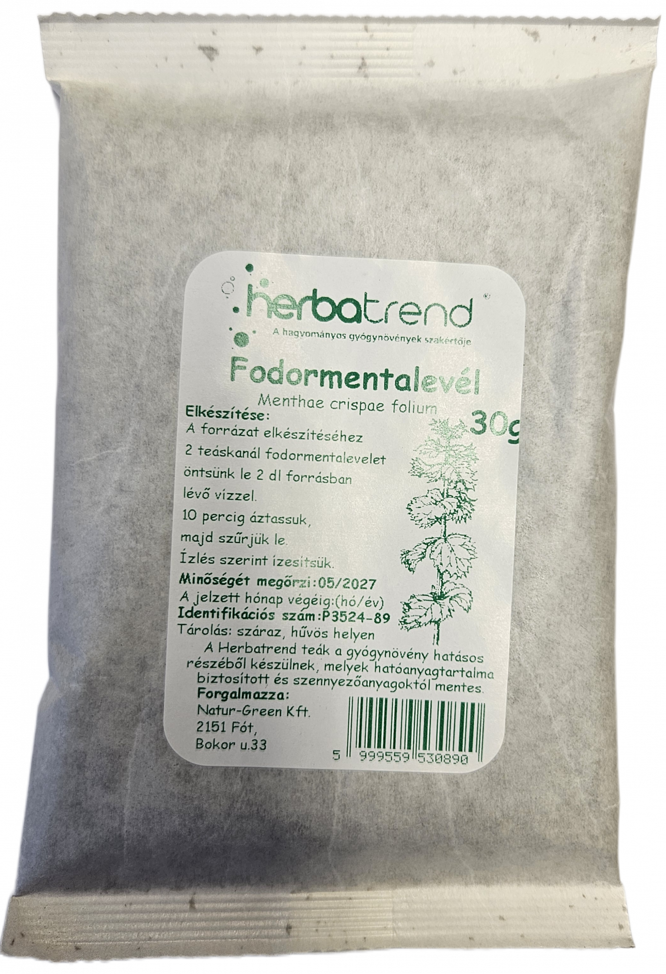 Herbatrend Fodormenta 30 g