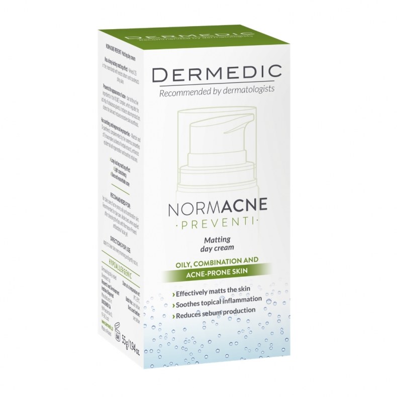 DERMEDIC NORMACNE MATTITO NAPPALI KREM  55G