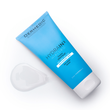 Alternative view of Dermedic Hydrain Krémes arctisztító gél 200 ml