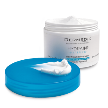 Alternative view of Dermedic Hydrain Ultra-hidratáló testvaj hialuronsavval 225 ml