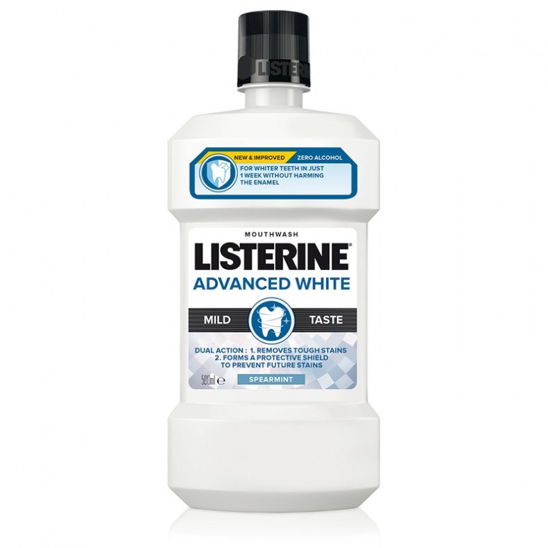 LISTERINE ADVANCED WHITE SZAJVIZ 500ML