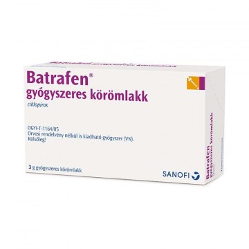 BATRAFEN GYÓGYSZERES KÖRÖMLAKK 1X
